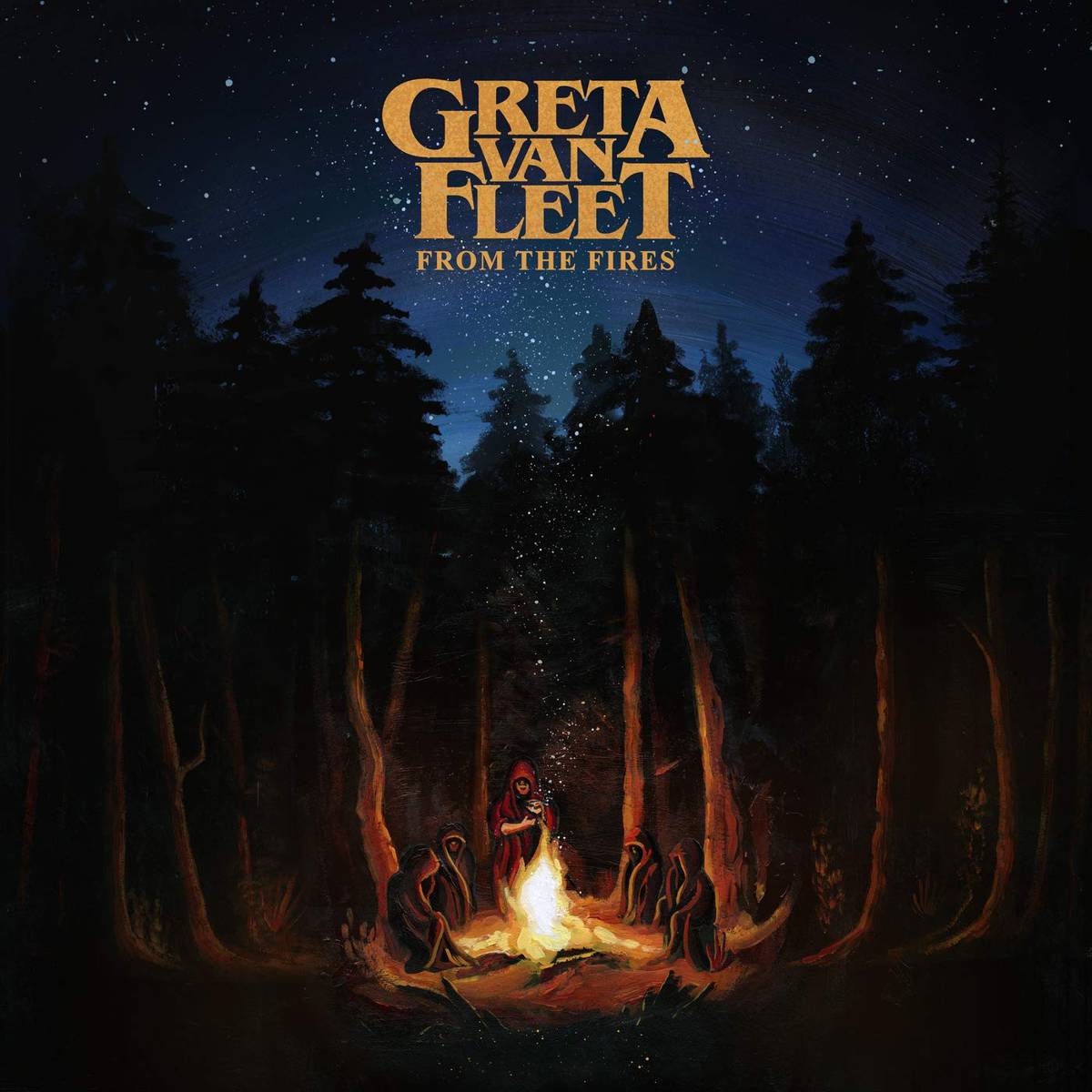 From The Fires - Greta Van Fleet - Poster | Canvas Wall Art Print