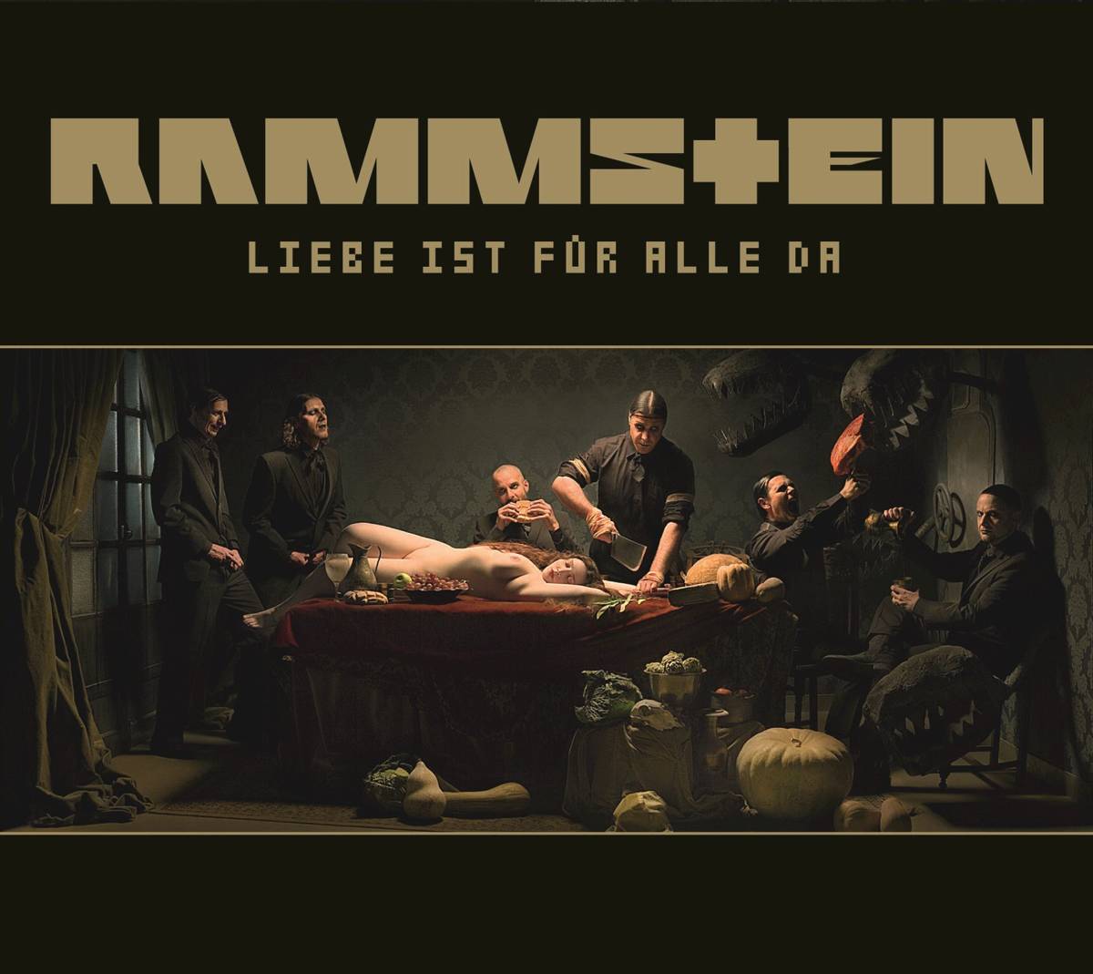 Liebe Ist F√¨_R Alle Da (Int'L Standard Edition) - Rammstein - Poster | Canvas Wall Art Print