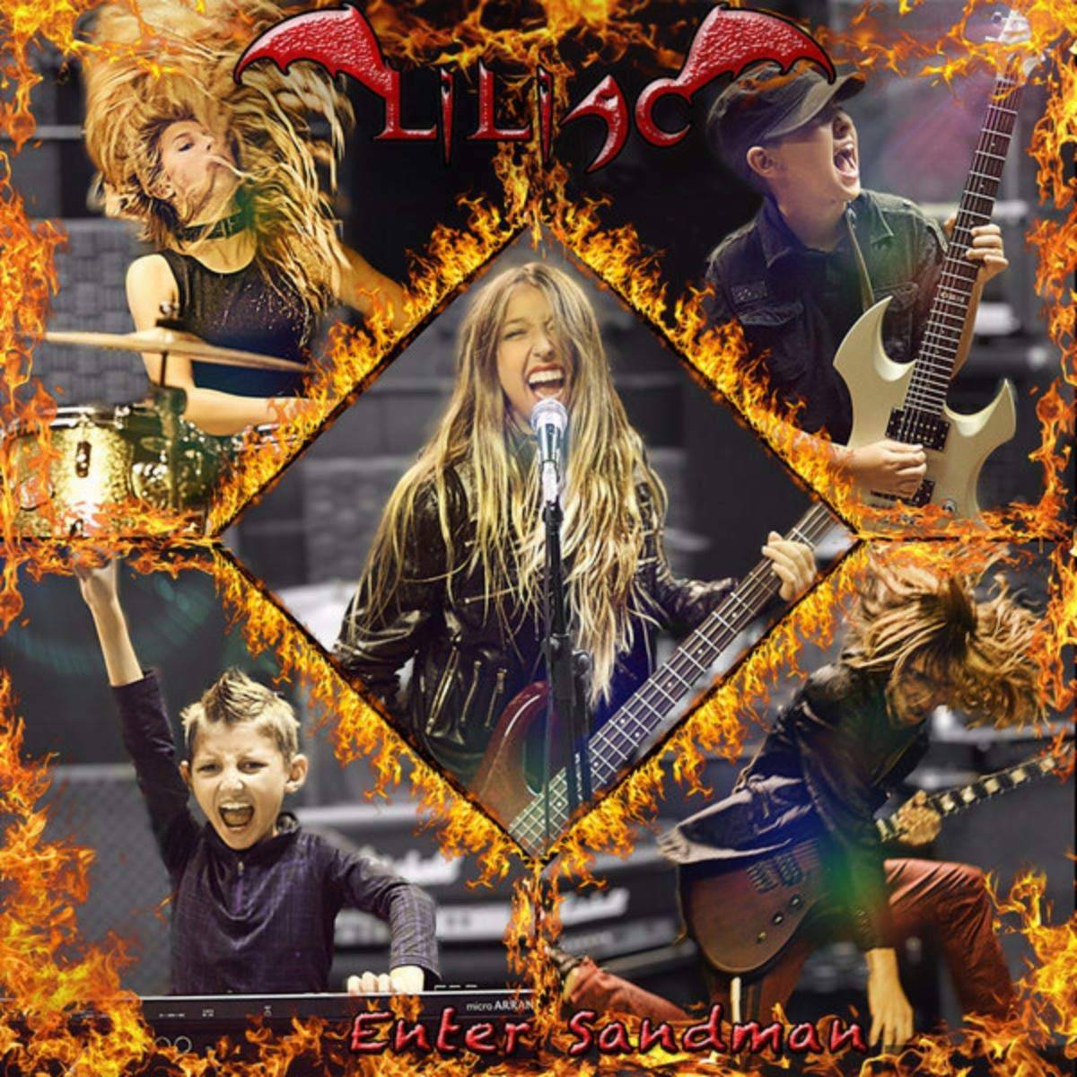 Enter Sandman - Liliac - Poster | Canvas Wall Art Print
