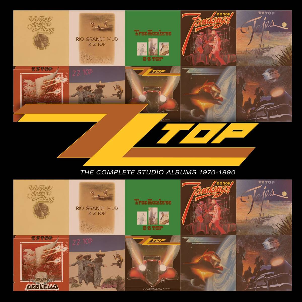The Complete Studio Albums (1970 - 1990) - Zz Top - Poster | Canvas Wall Art Print
