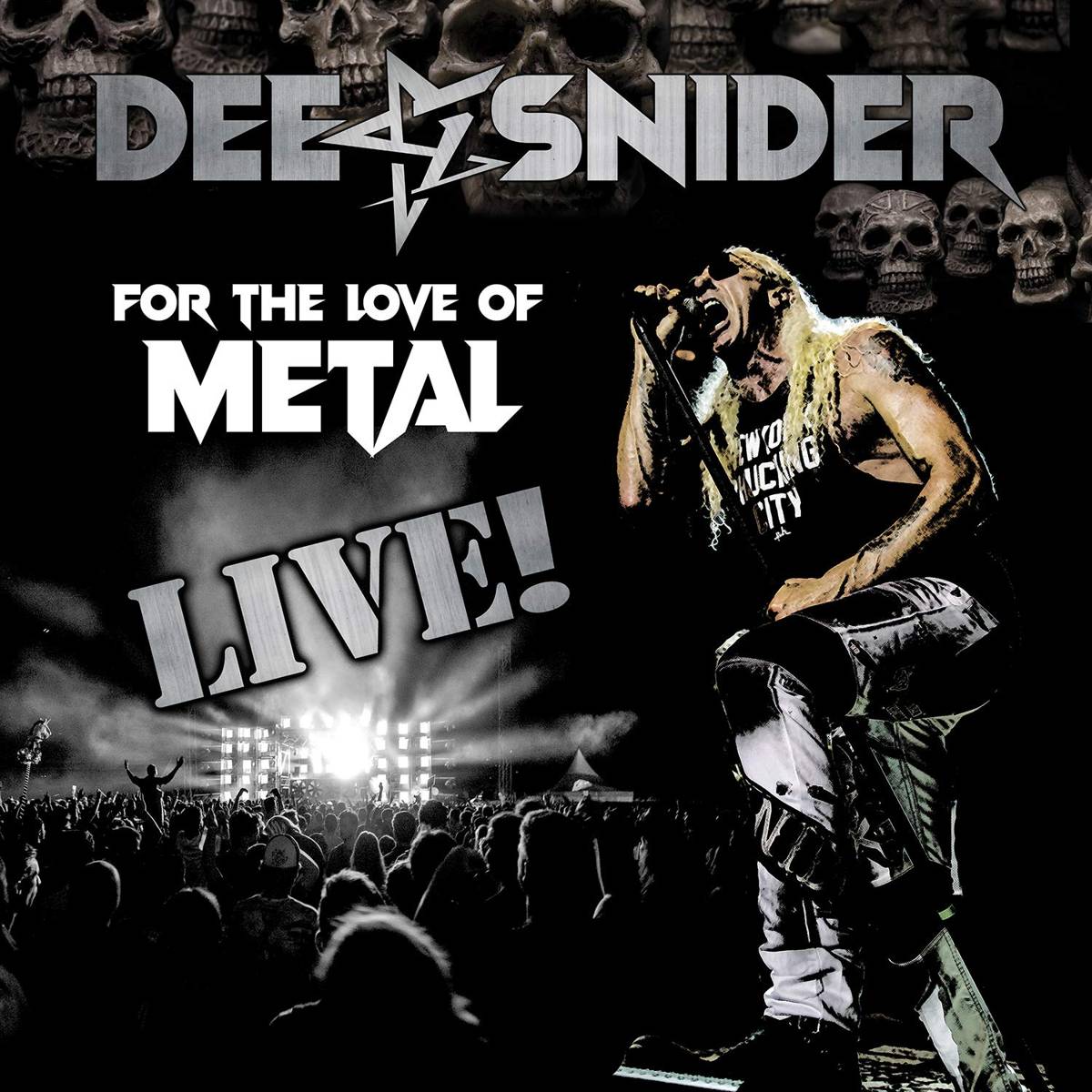 For The Love Of Metal (Live) - Dee Snider - Poster | Canvas Wall Art Print