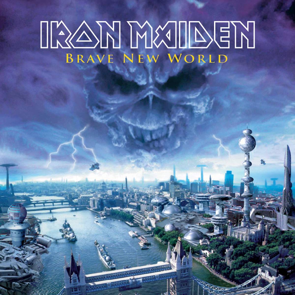 Brave New World (2015 - Remaster) - Iron Maiden - Poster | Canvas Wall Art Print