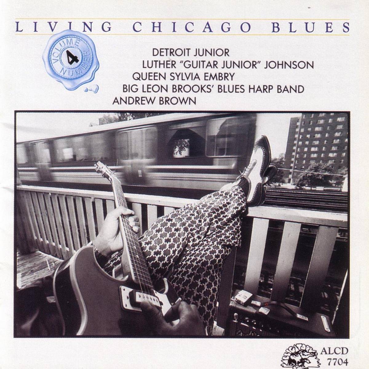 Living Chicago Blues, Vol. 4 - Various Artists - Poster | Canvas Wall Art Print
