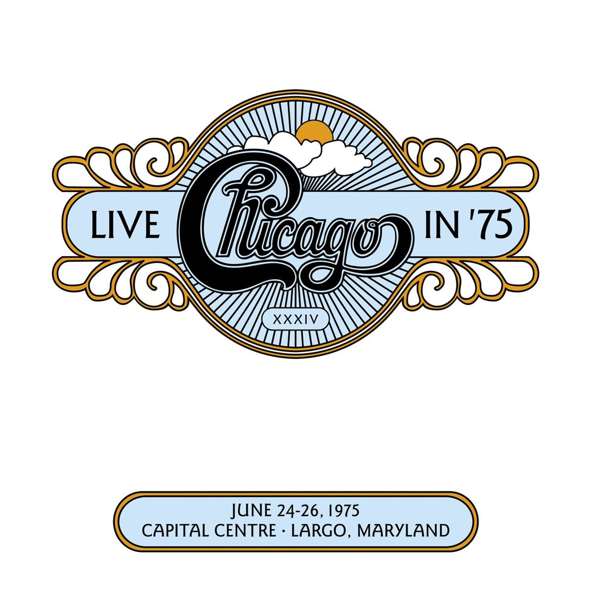 Live In '75 - Chicago - Poster | Canvas Wall Art Print
