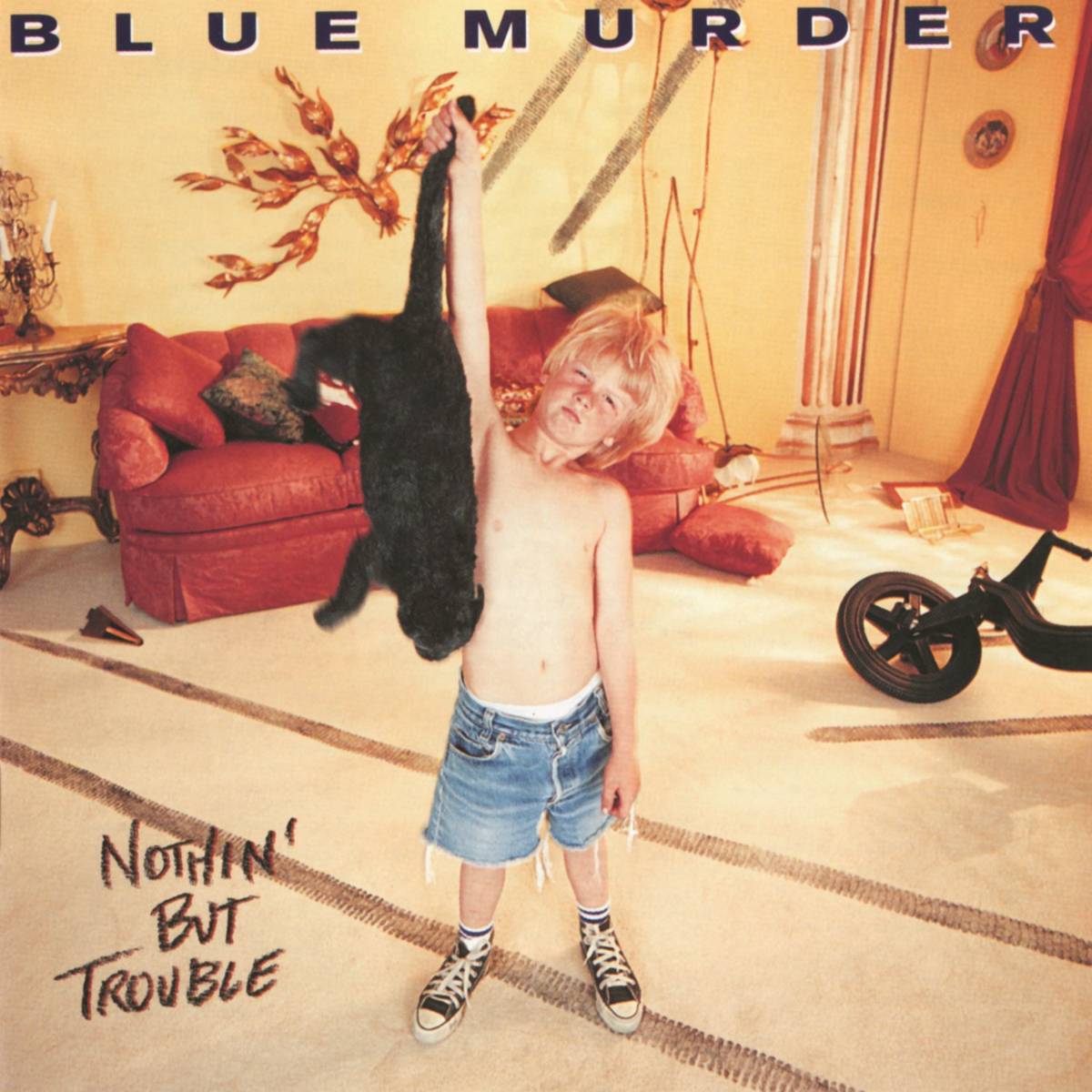 Nothin' But Trouble - Blue Murder - Poster | Canvas Wall Art Print