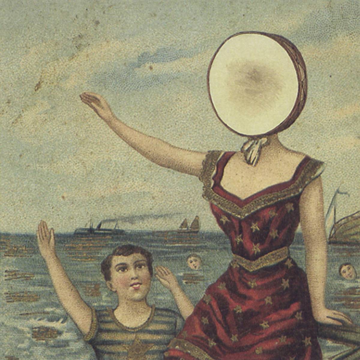 In The Aeroplane Over The Sea - Neutral Milk Hotel - Poster | Canvas Wall Art Print