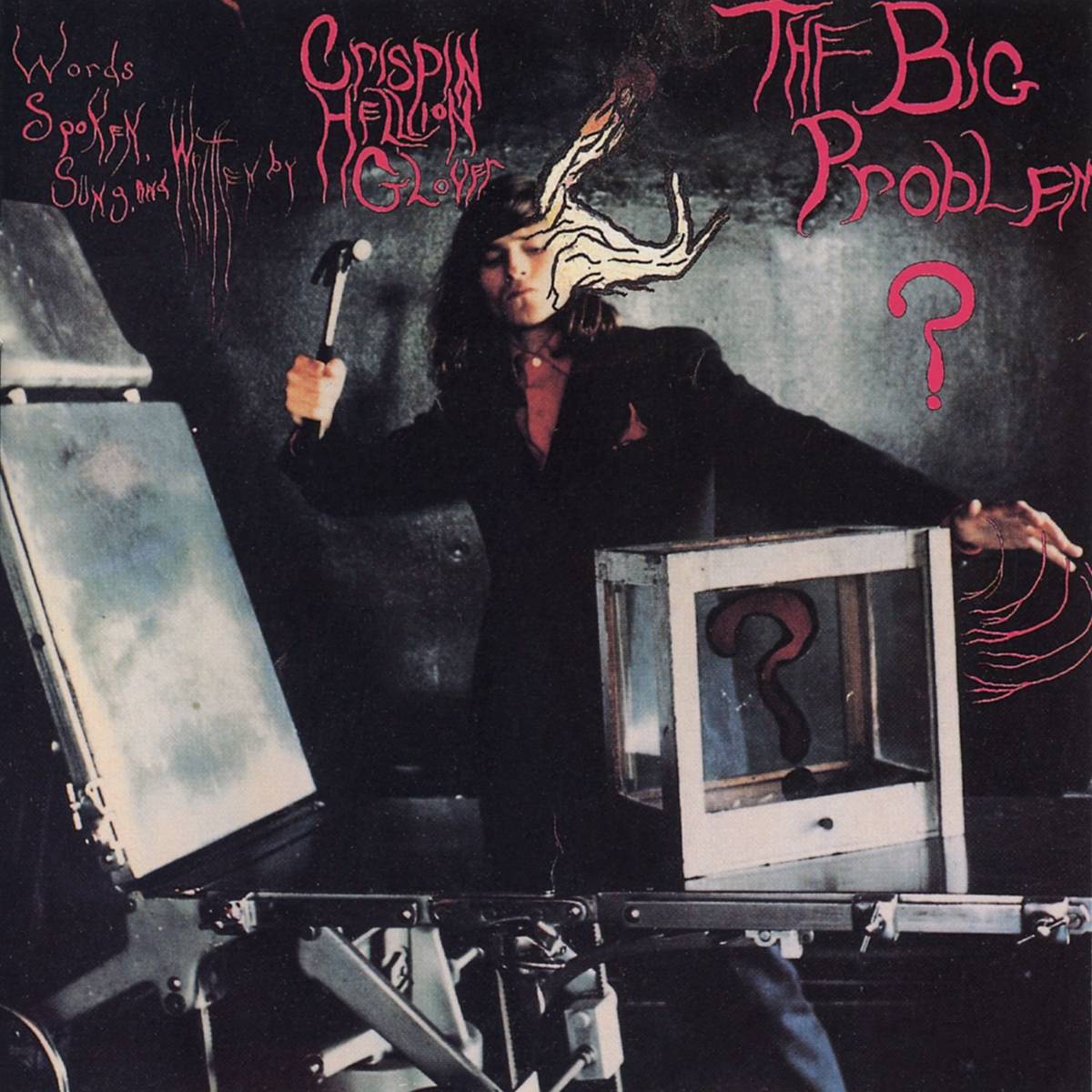 The Big Problem ? The Solution. The Solution = Let It Be. - Crispin Glover - Poster | Canvas Wall Art Print