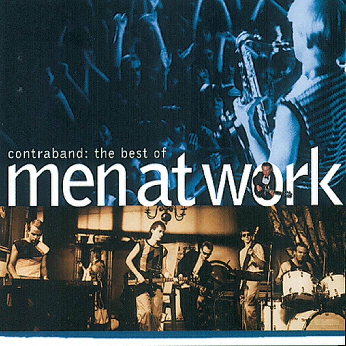 The Best Of Men At Work: Contraband - Men At Work - Poster | Canvas Wall Art Print