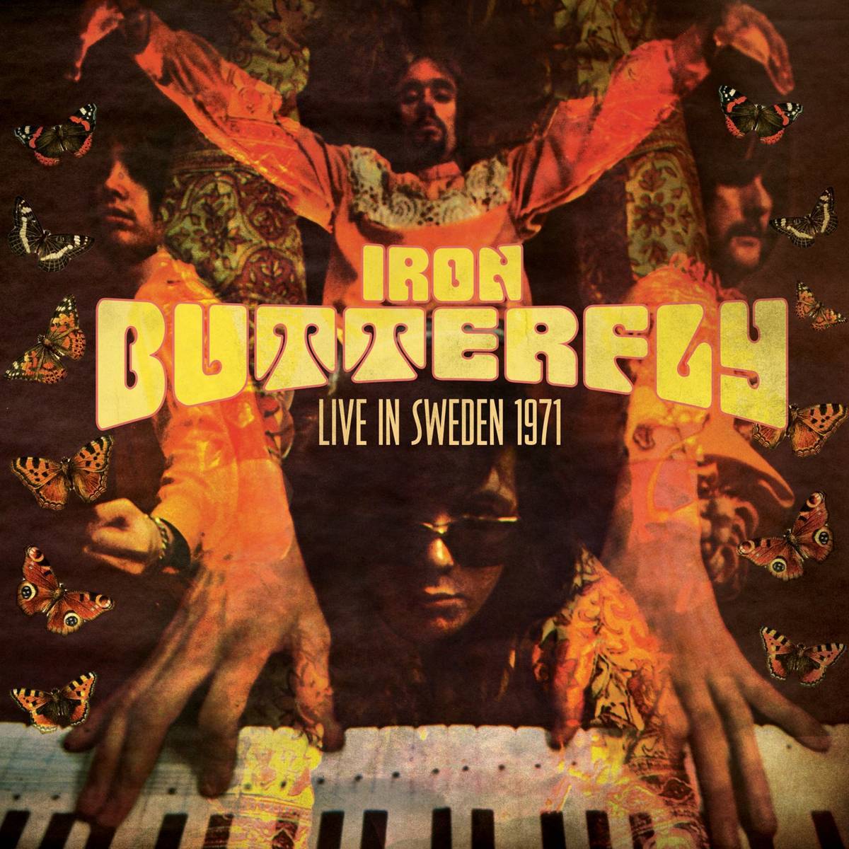 Live In Sweden 1971 - Iron Butterfly - Poster | Canvas Wall Art Print