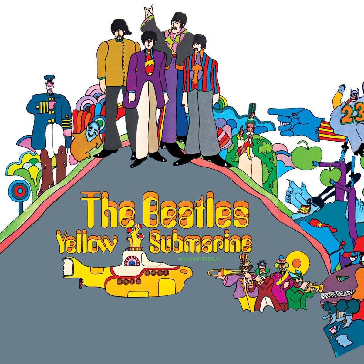 Yellow Submarine - The Beatles - Poster | Canvas Wall Art Print