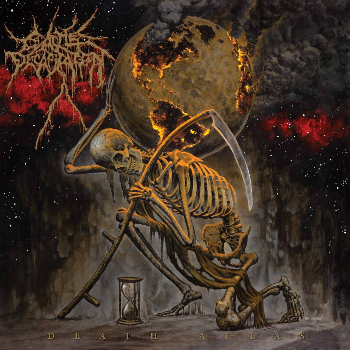Death Atlas - Cattle Decapitation - Poster | Canvas Wall Art Print