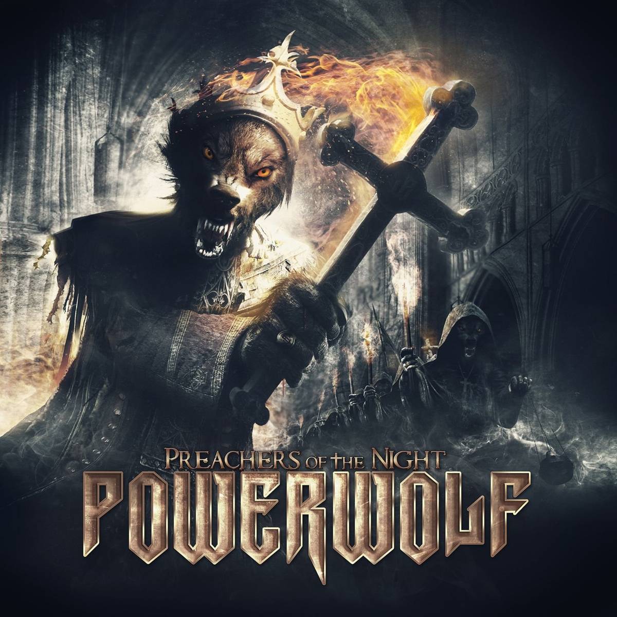 Preachers Of The Night - Powerwolf - Poster | Canvas Wall Art Print
