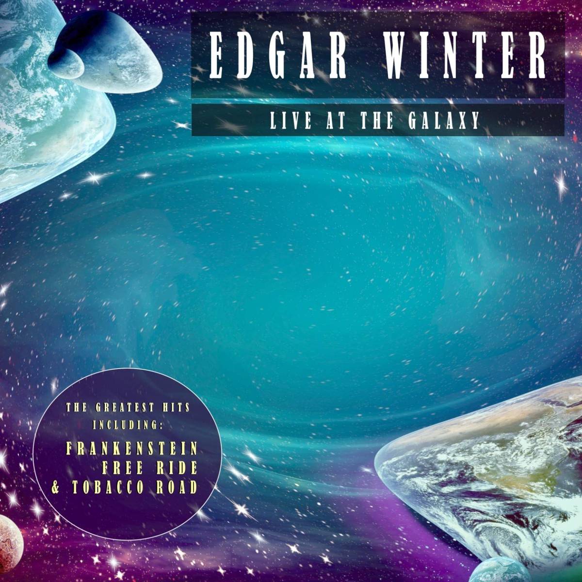 Live At The Galaxy - Edgar Winter - Poster | Canvas Wall Art Print
