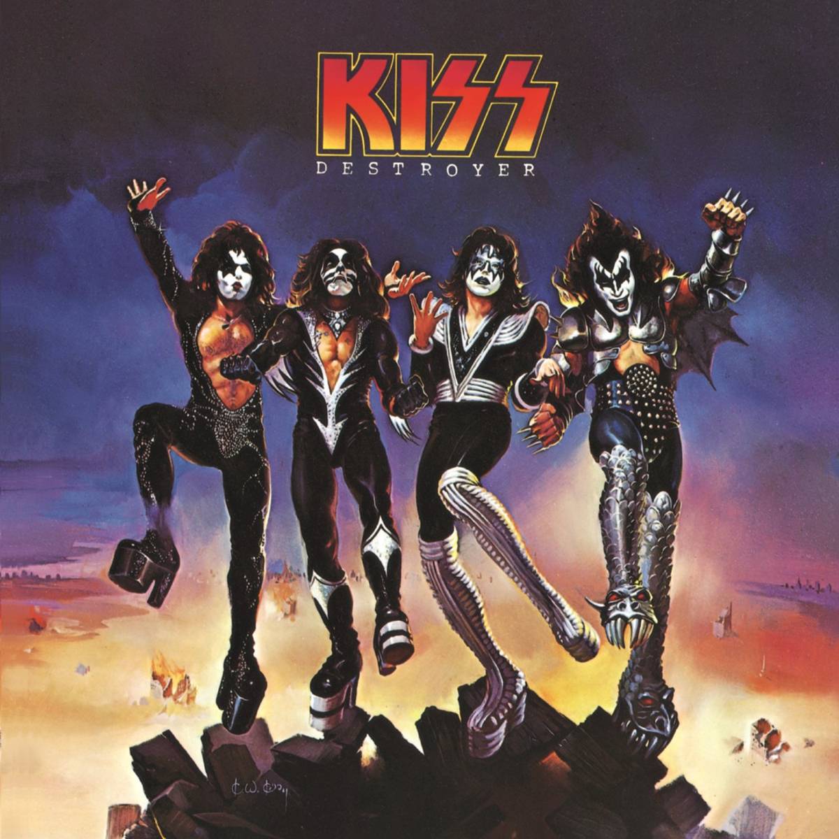 Destroyer - Kiss - Poster | Canvas Wall Art Print