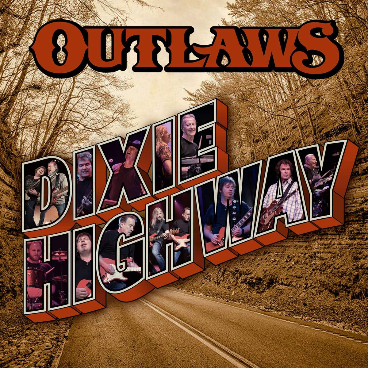 Dixie Highway - The Outlaws - Poster | Canvas Wall Art Print