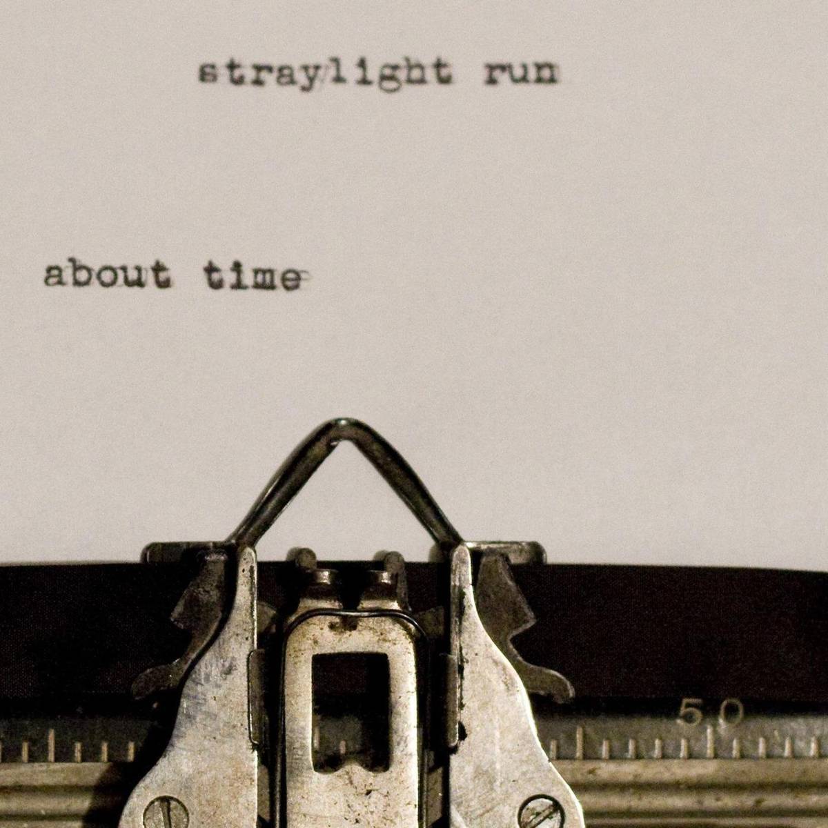 About Time - Straylight Run - Poster | Canvas Wall Art Print