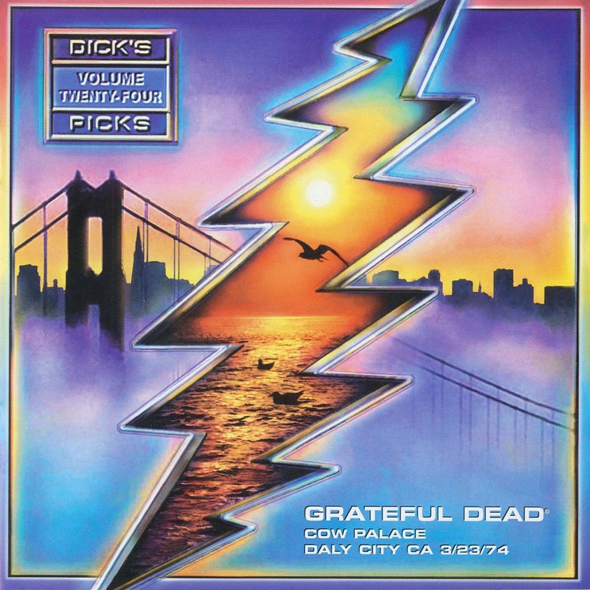 Dick'S Picks Vol. 24: Cow Palace, Daly City, Ca 3/23/74 (Live) - The Grateful Dead - Poster | Canvas Wall Art Print