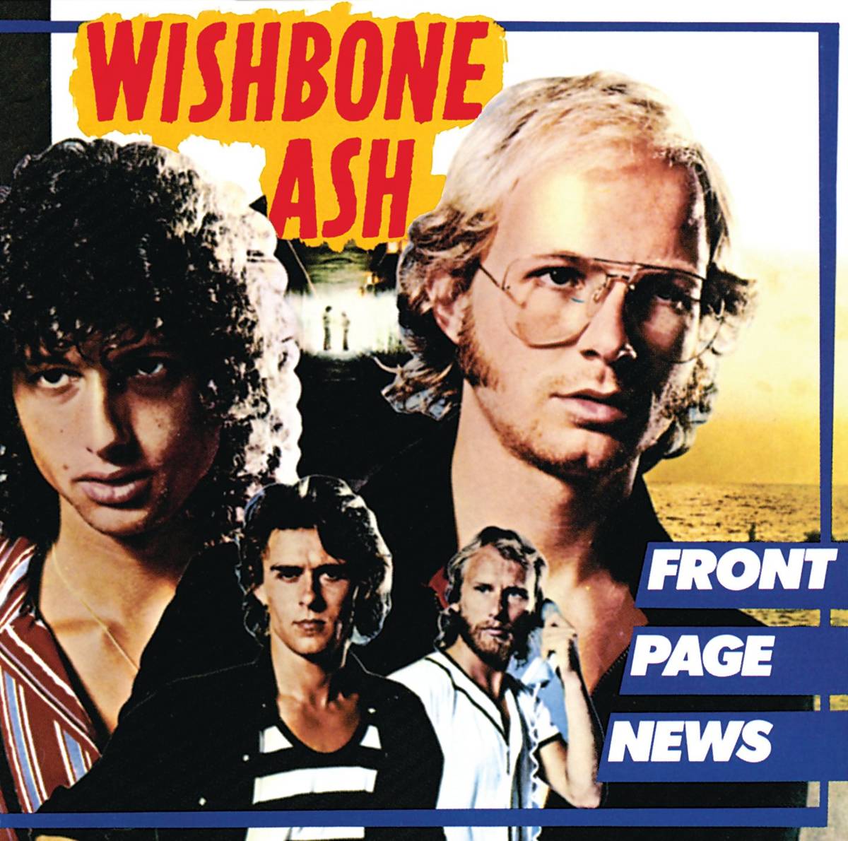 Front Page News - Wishbone Ash - Poster | Canvas Wall Art Print