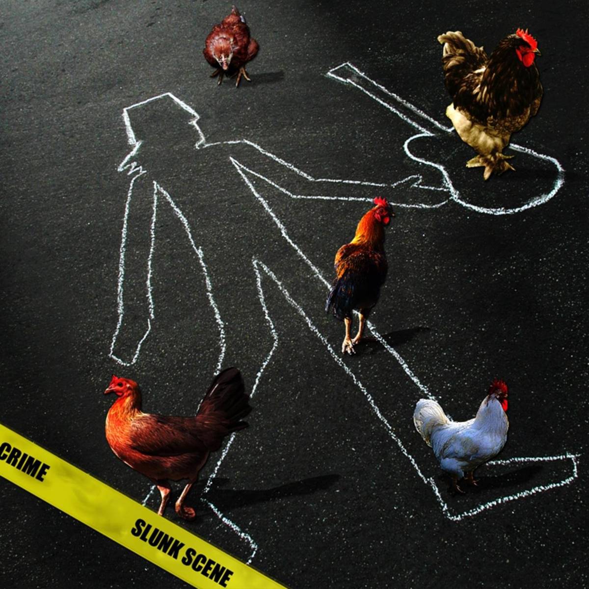 Crime Slunk Scene - Buckethead - Poster | Canvas Wall Art Print