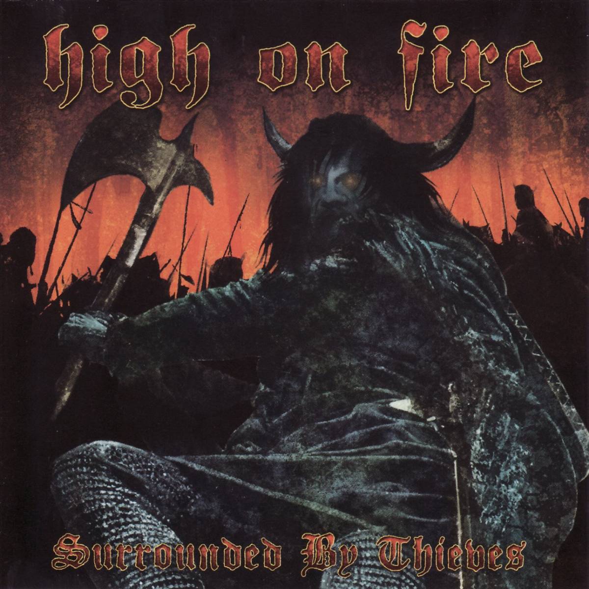 Surrounded By Thieves - High On Fire - Poster | Canvas Wall Art Print