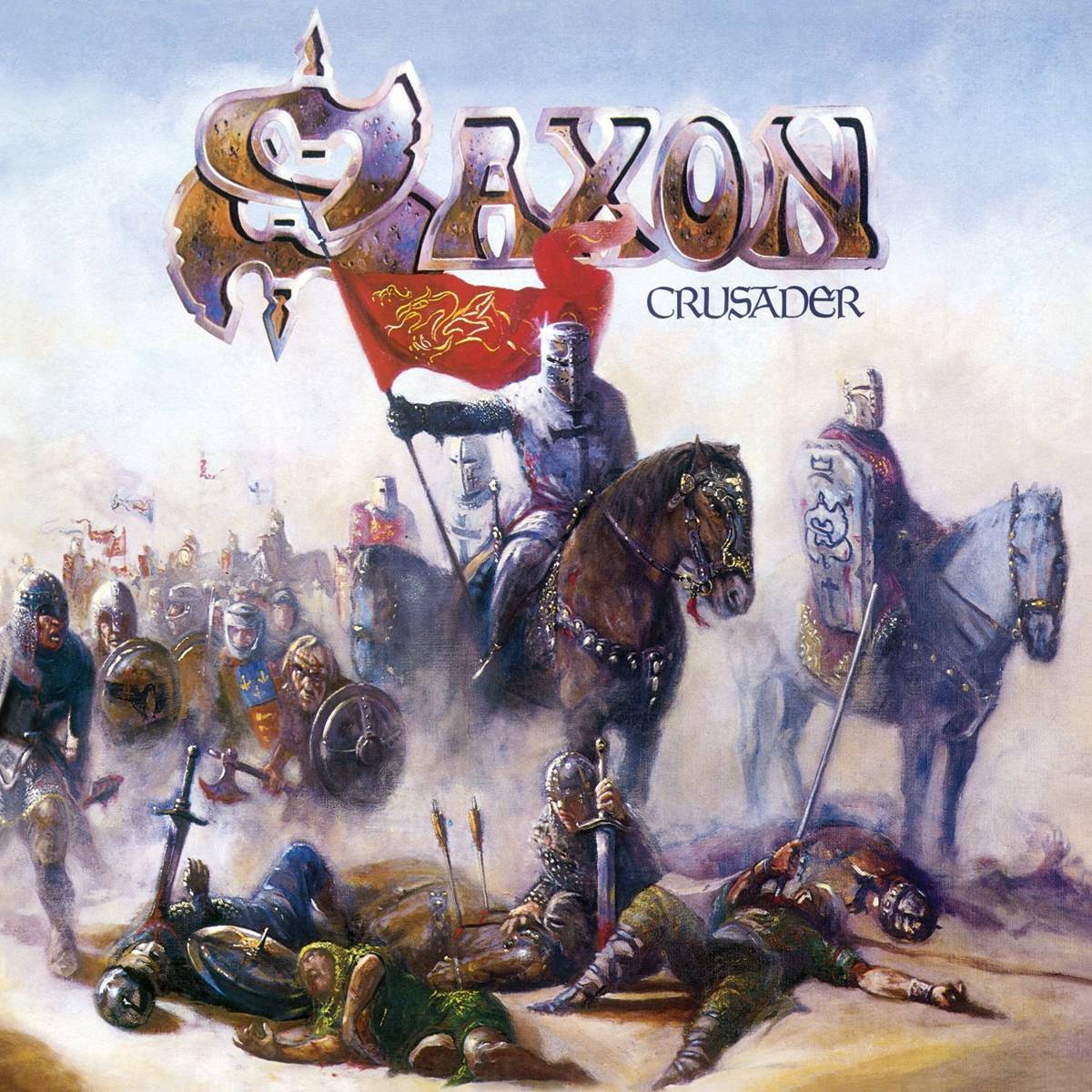 Crusader (2009 Remastered Version) - Saxon - Poster | Canvas Wall Art Print