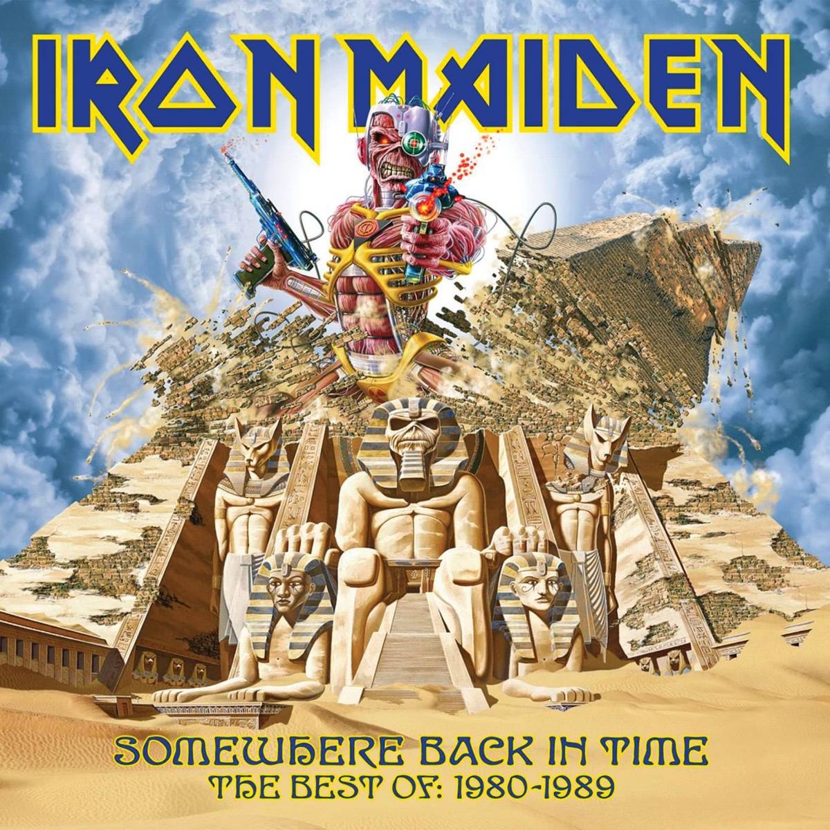 Somewhere Back In Time (The Best Of 1980 - 1989) - Iron Maiden - Poster | Canvas Wall Art Print