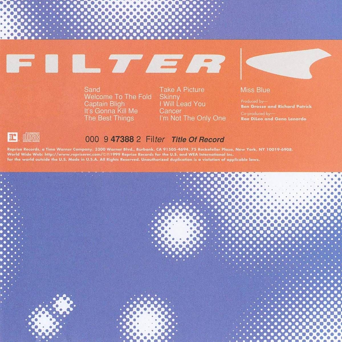 Title Of Record - Filter - Poster | Canvas Wall Art Print