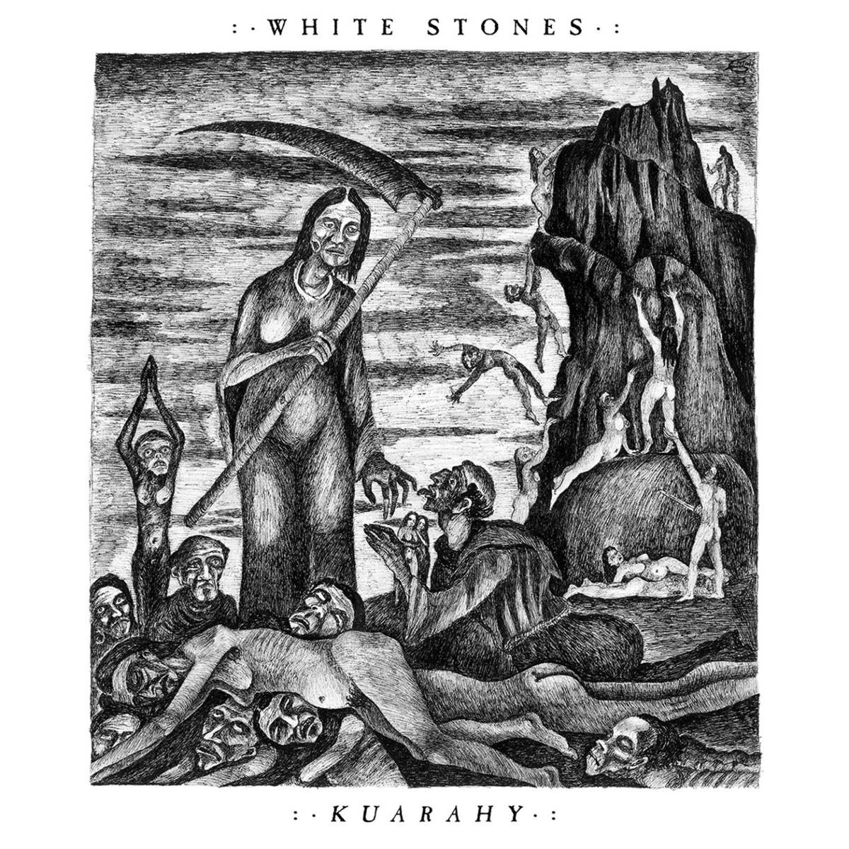 Kuarahy - White Stones - Poster | Canvas Wall Art Print