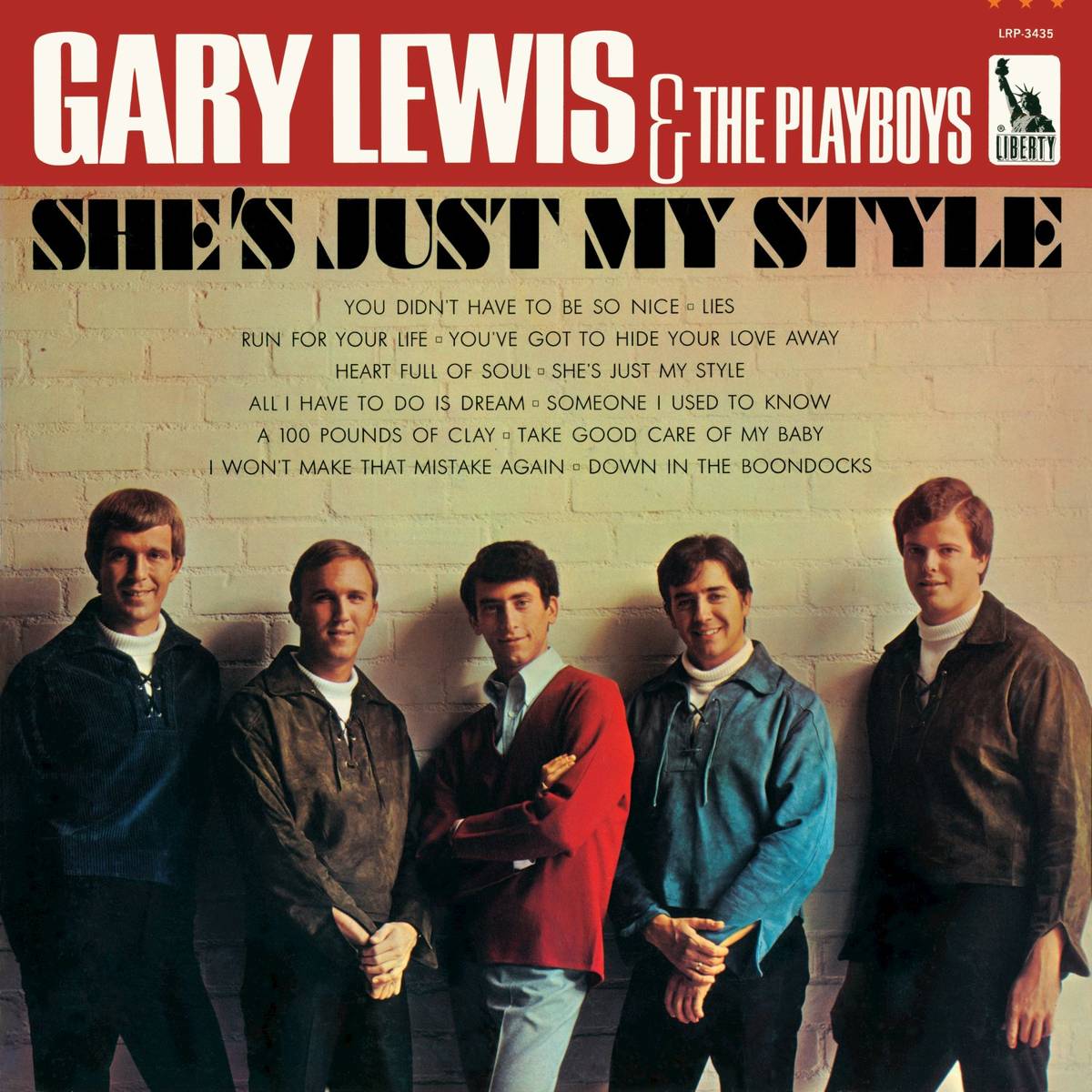 She'S Just My Style - Gary Lewis &amp;Amp; The Playboys - Poster | Canvas Wall Art Print