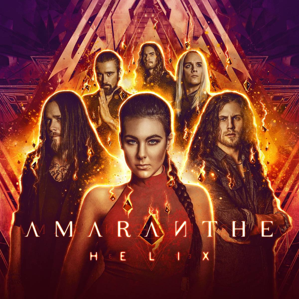Helix - Amaranthe - Poster | Canvas Wall Art Print