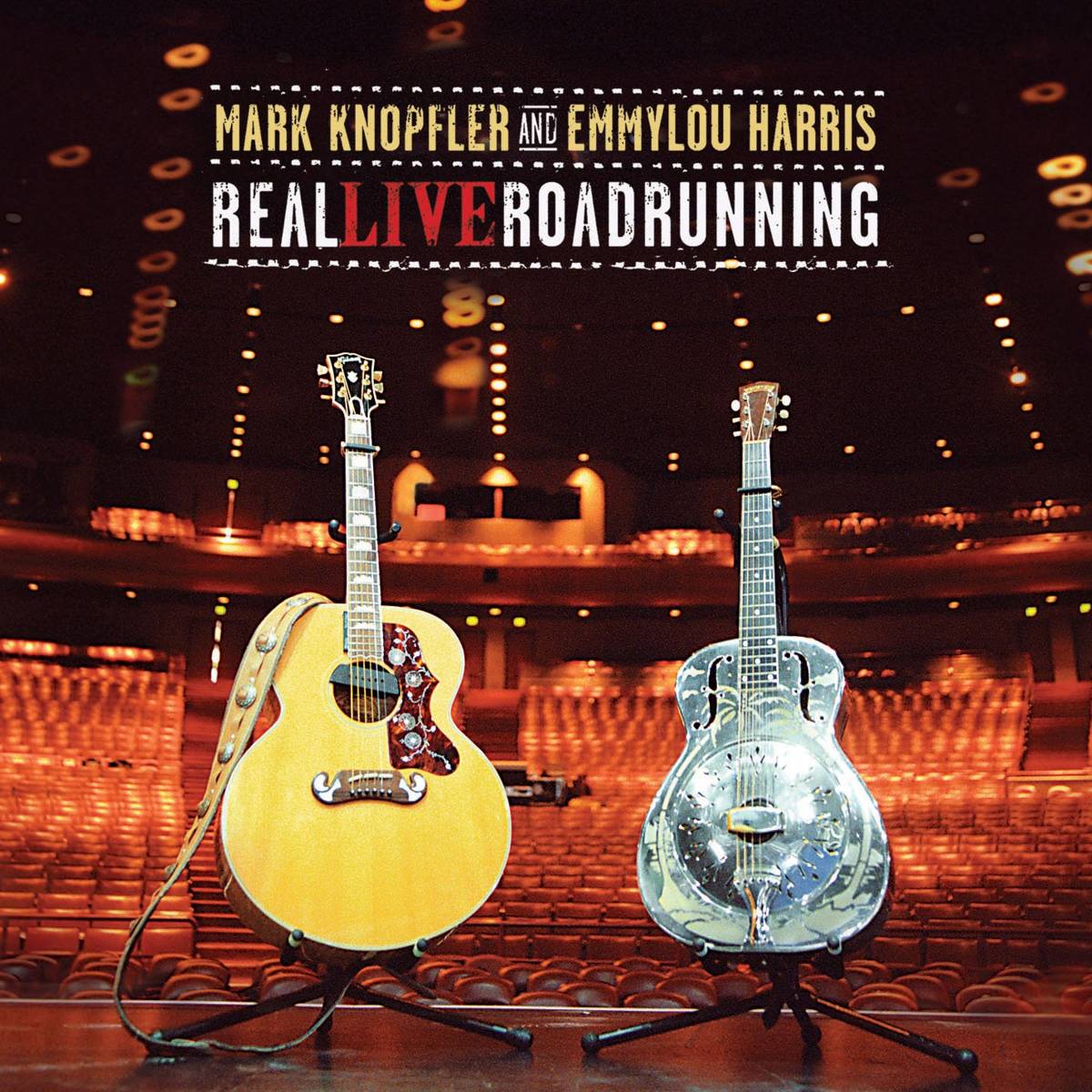 Real Live Roadrunning - Mark Knopfler And Emmylou Harris - Poster | Canvas Wall Art Print