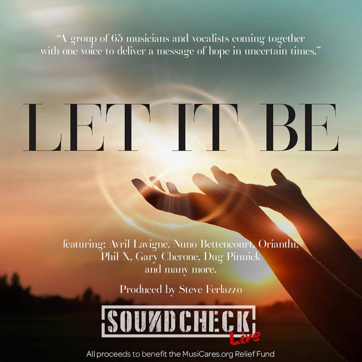 Let It Be - Soundcheck Live - Poster | Canvas Wall Art Print