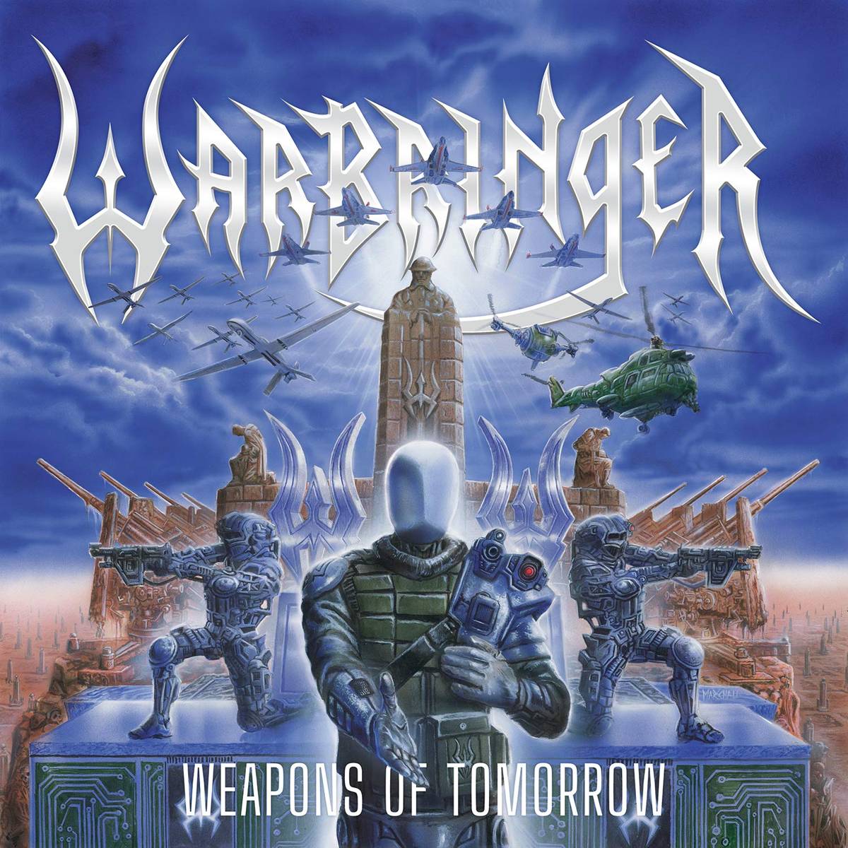 Weapons Of Tomorrow - Warbringer - Poster | Canvas Wall Art Print