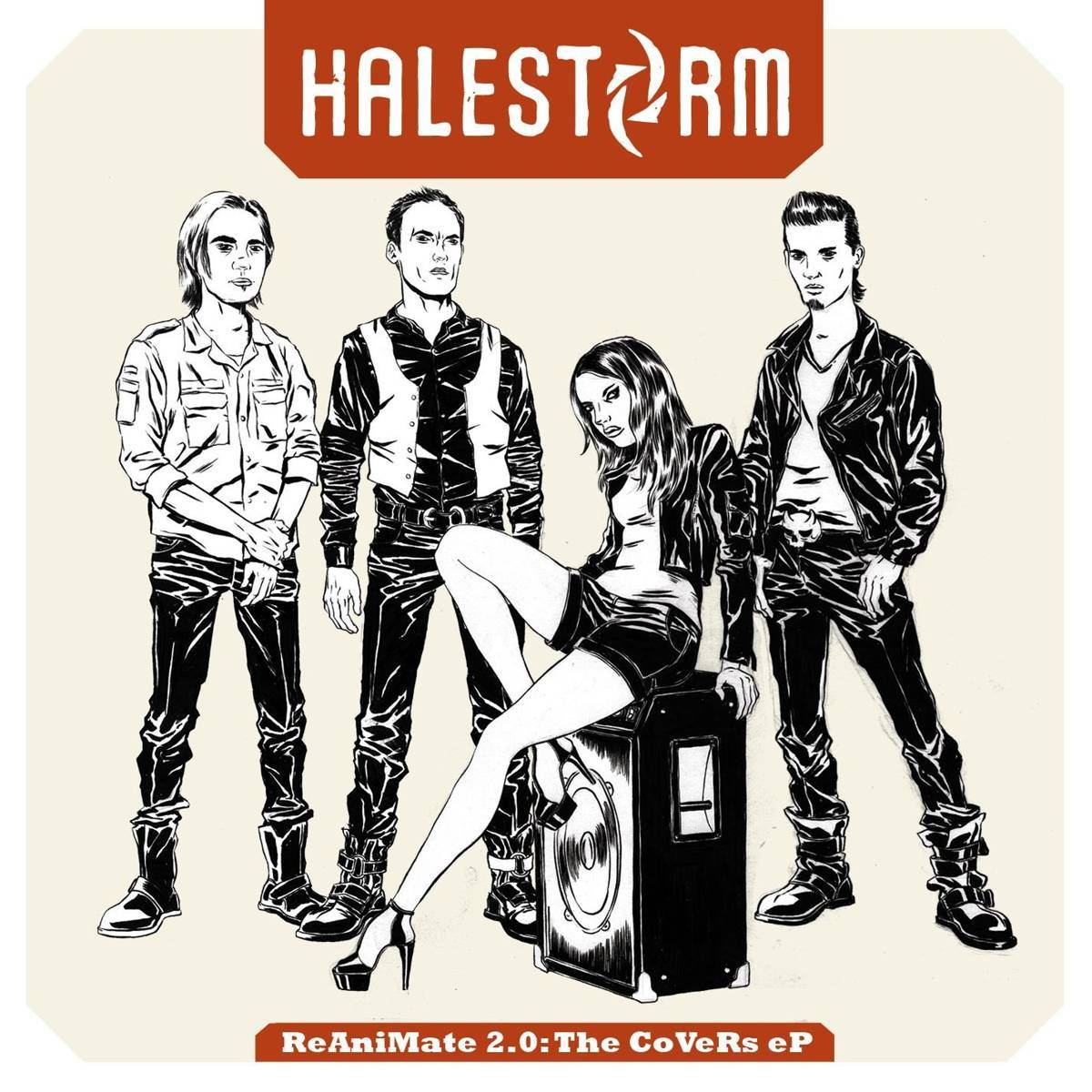 Reanimate 2.0: The Covers Ep - Halestorm - Poster | Canvas Wall Art Print