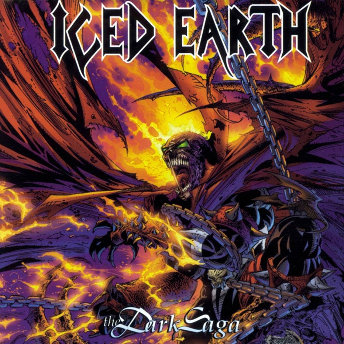 The Dark Saga - Iced Earth - Poster | Canvas Wall Art Print