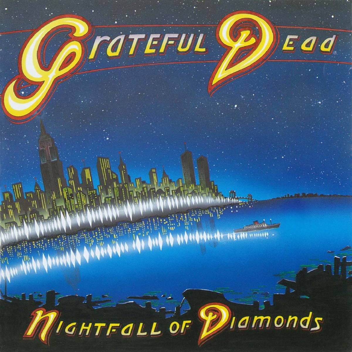 Nightfall Of Diamonds (Live) - The Grateful Dead - Poster | Canvas Wall Art Print