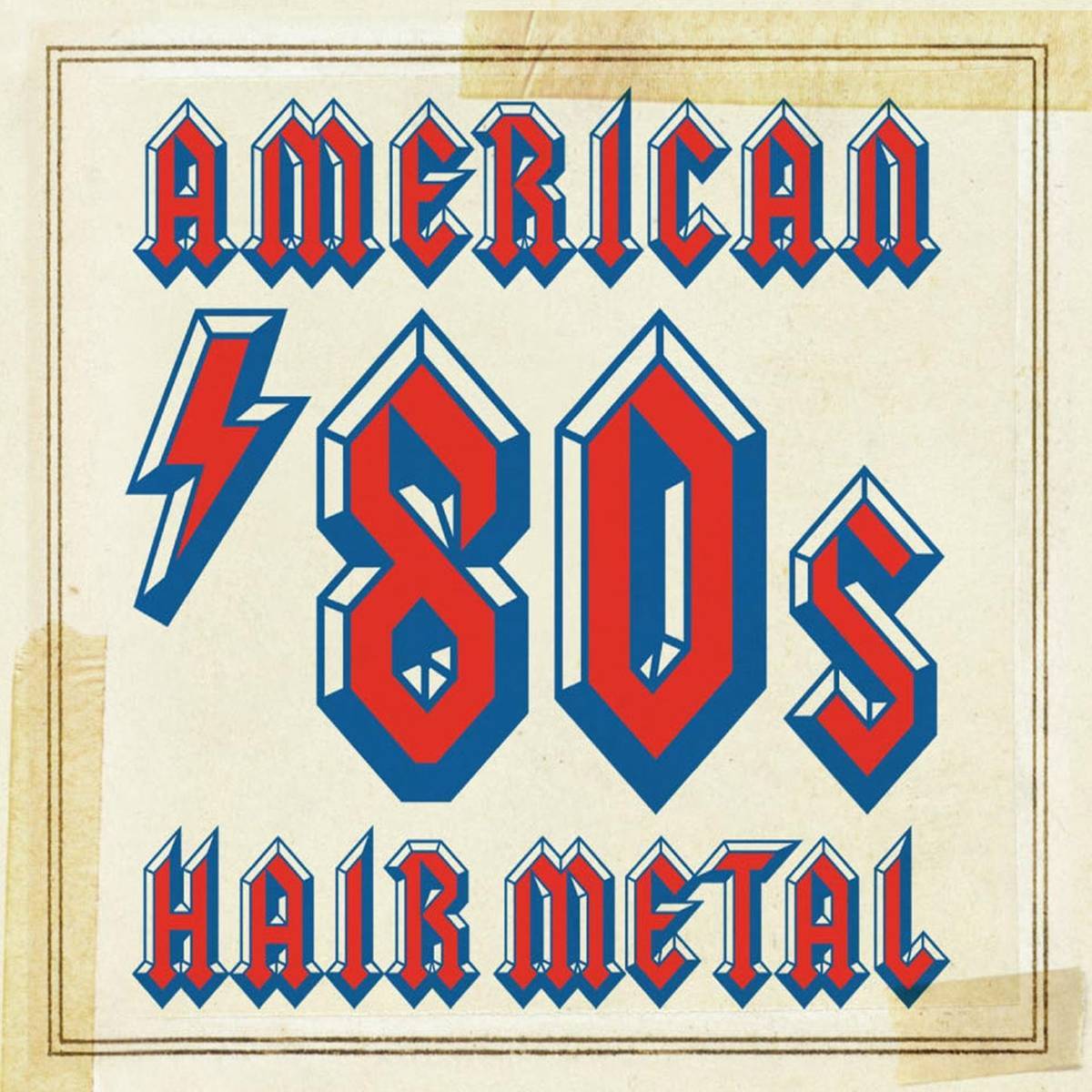 American '80S Hair Metal - Various Artists - Poster | Canvas Wall Art Print