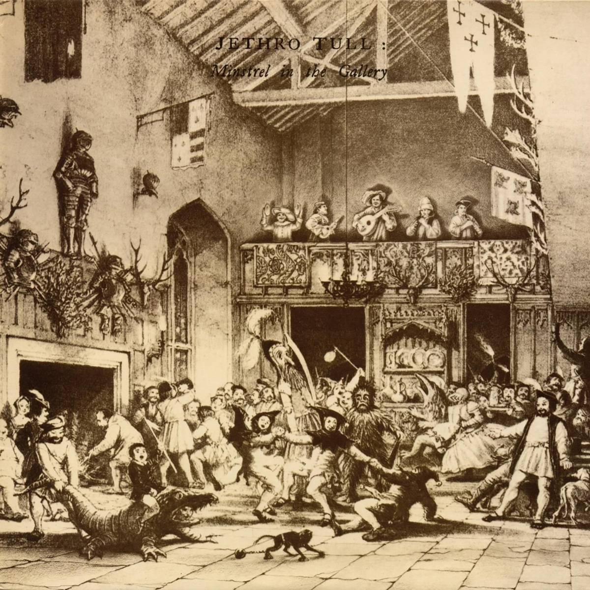 Minstrel In The Gallery - Jethro Tull - Poster | Canvas Wall Art Print