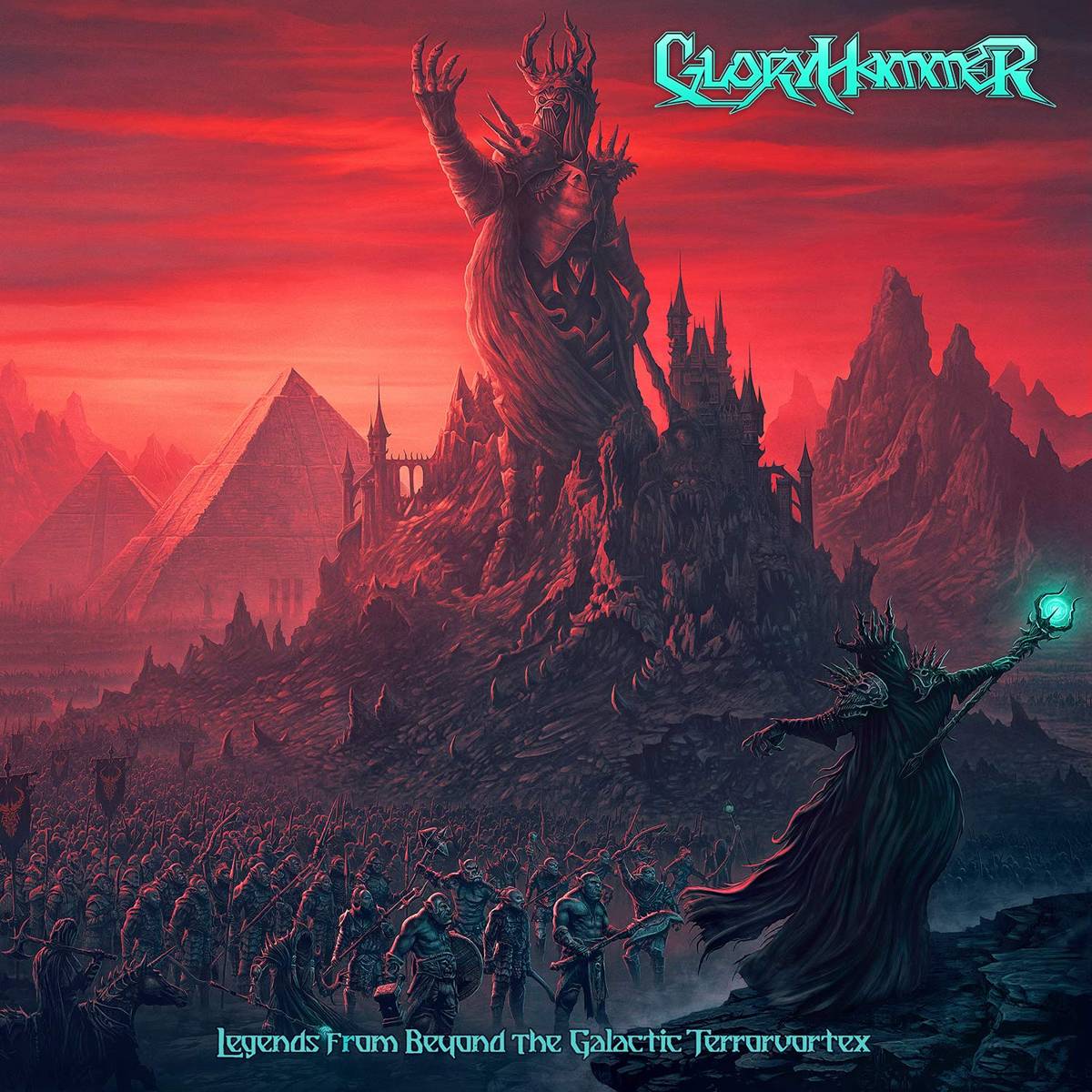 Legends From Beyond The Galactic Terrorvortex - Gloryhammer - Poster | Canvas Wall Art Print