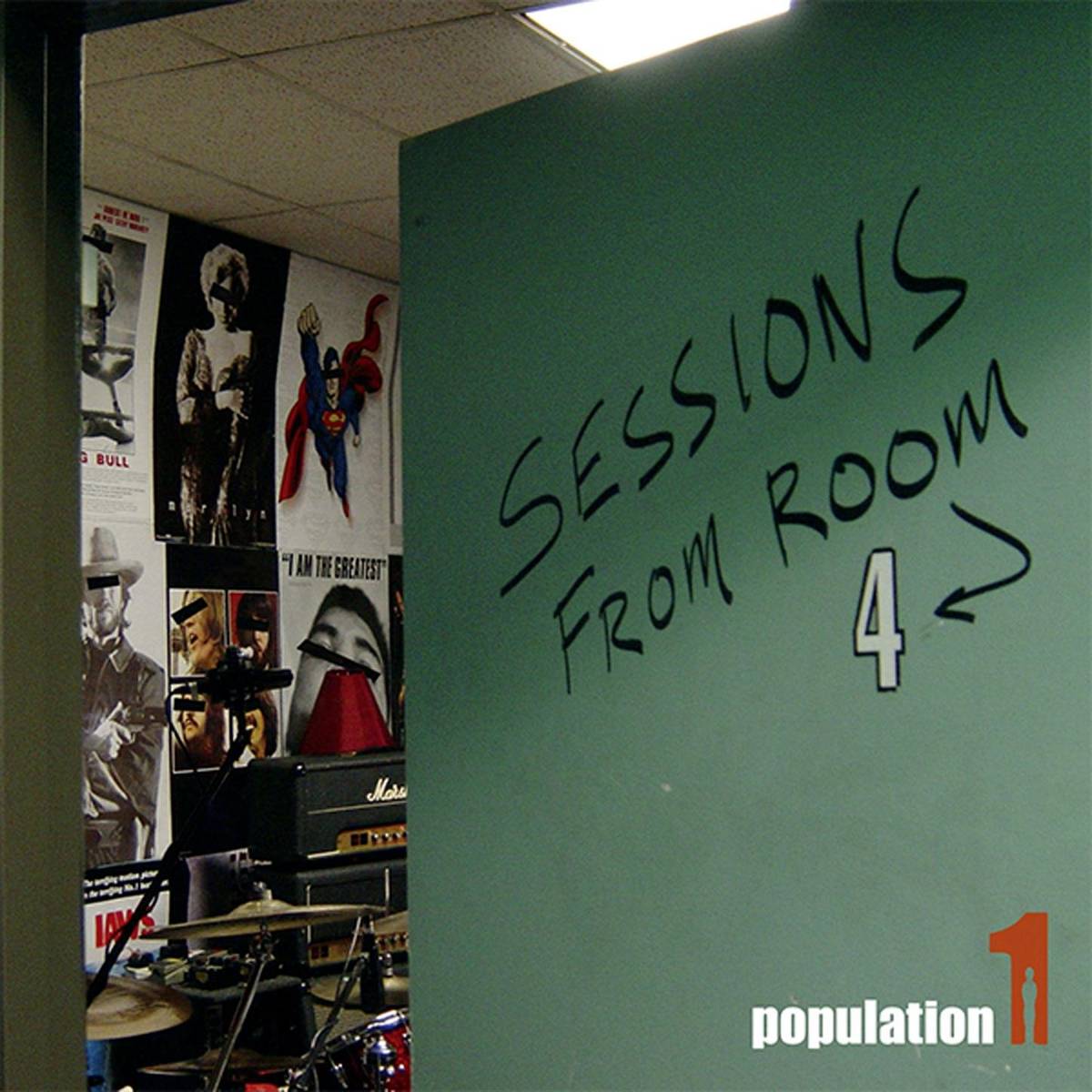 Sessions From Room 4 - Population 1 - Poster | Canvas Wall Art Print
