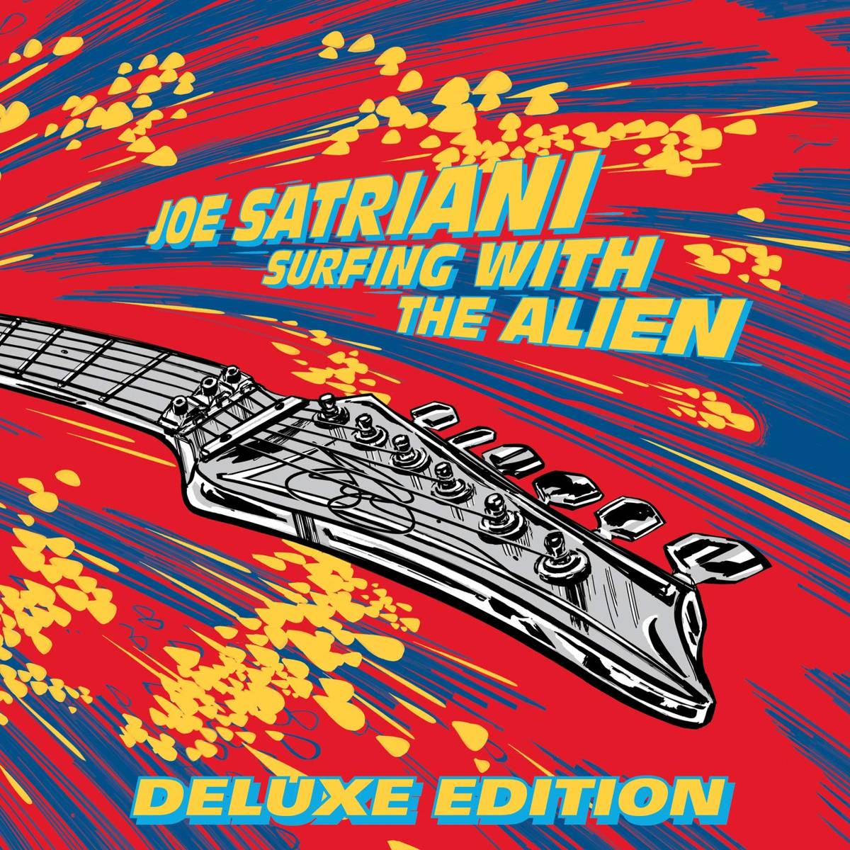 Surfing With The Alien (Deluxe Edition) - Joe Satriani - Poster | Canvas Wall Art Print