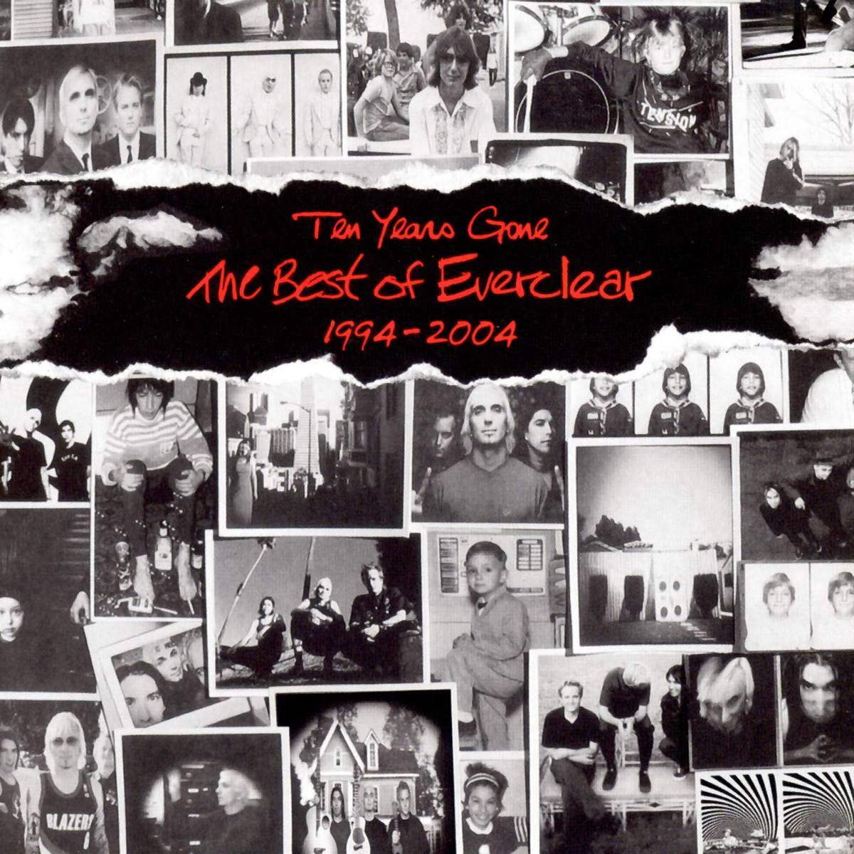 Ten Years Gone The Best Of Everclear 1994-2004 - Everclear - Poster | Canvas Wall Art Print