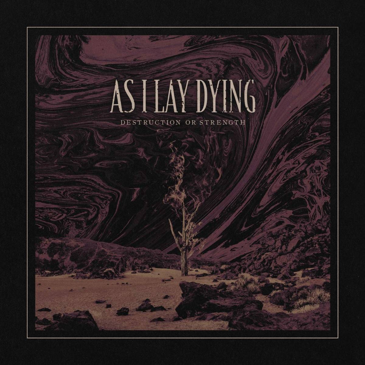 Destruction Or Strength - As I Lay Dying - Poster | Canvas Wall Art Print