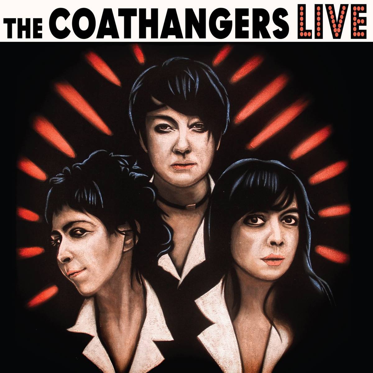 Live - The Coathangers - Poster | Canvas Wall Art Print