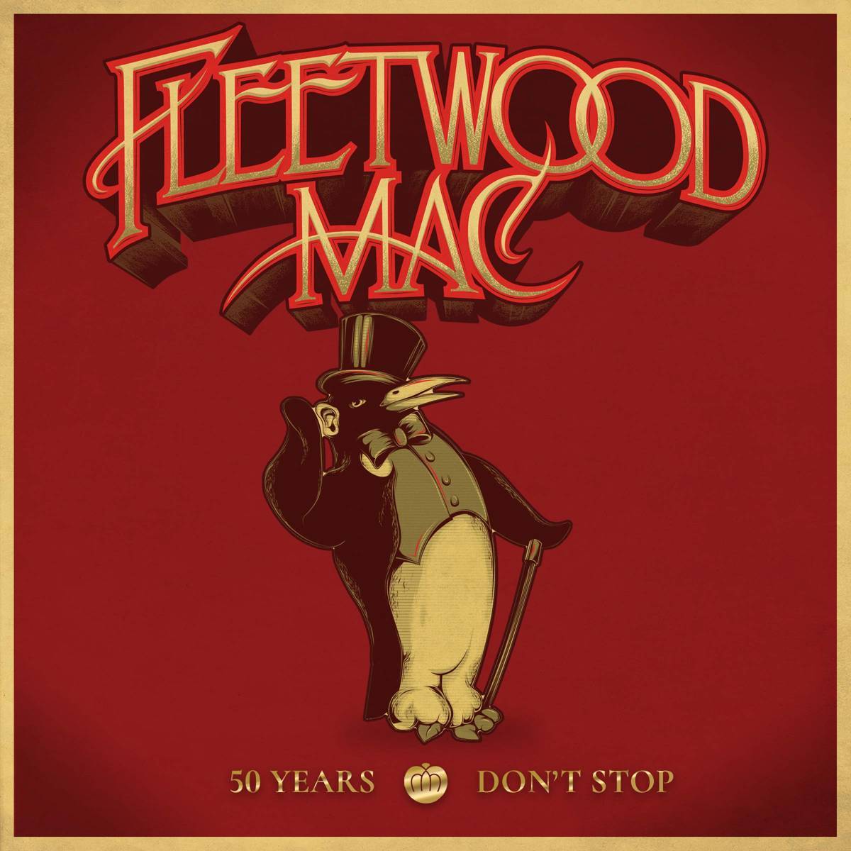 50 Years - Don'T Stop - Fleetwood Mac - Poster | Canvas Wall Art Print