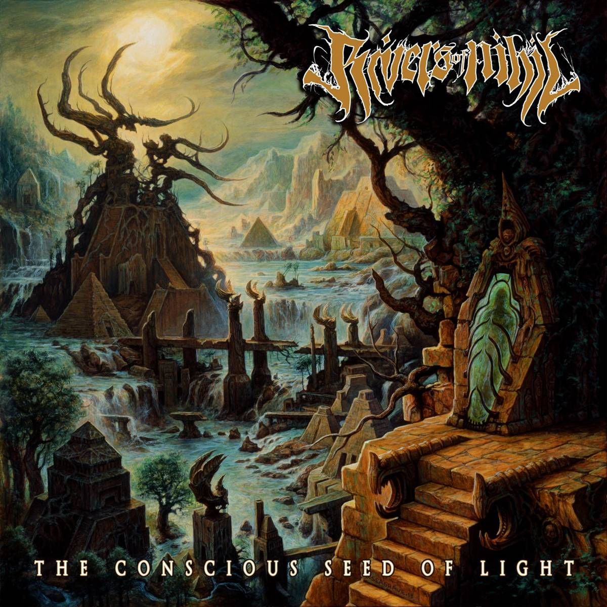 The Conscious Seed Of Light - Rivers Of Nihil - Poster | Canvas Wall Art Print