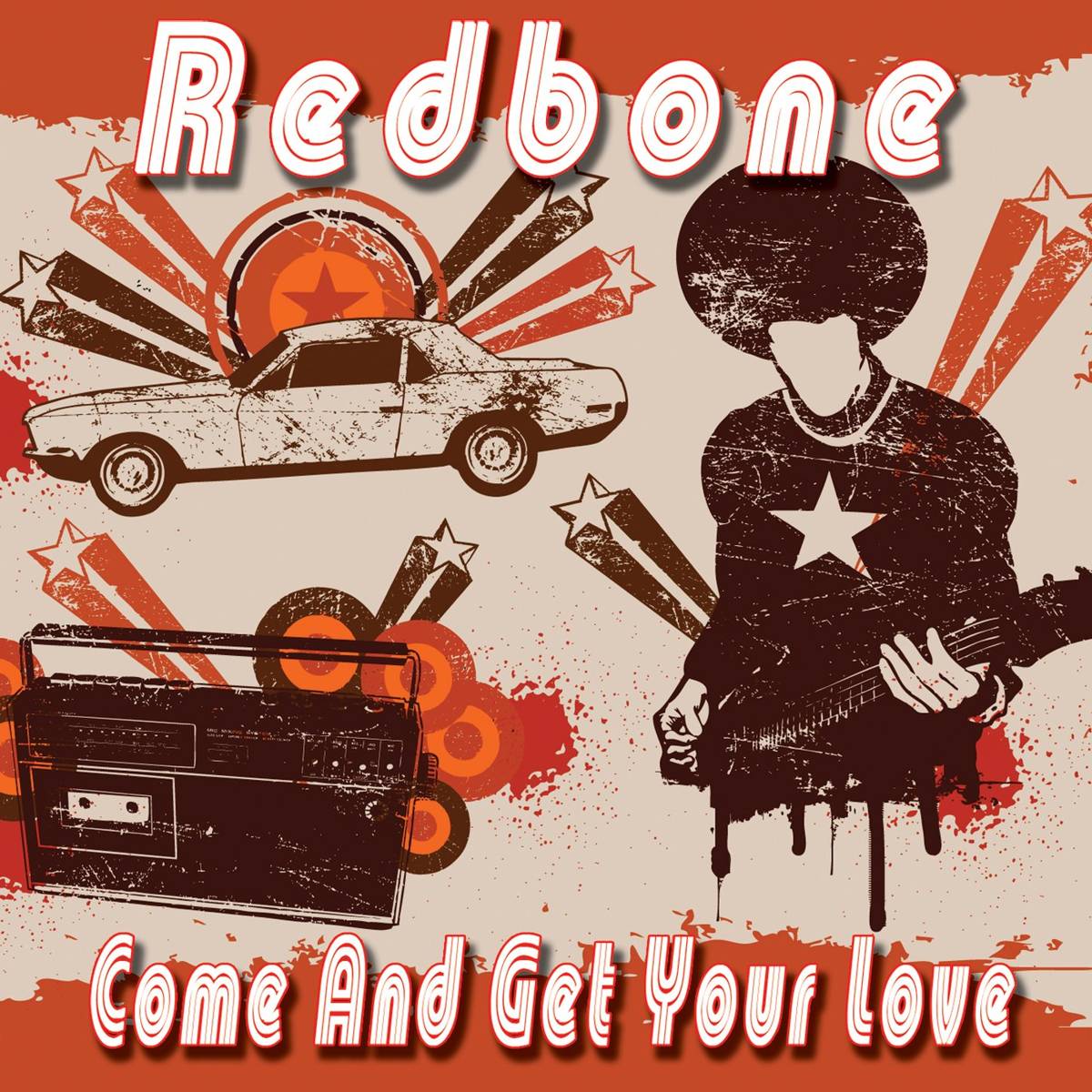 Come And Get Your Love - Redbone - Poster | Canvas Wall Art Print