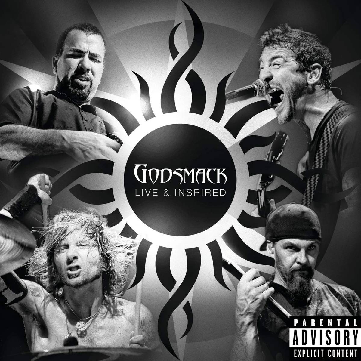 Live &amp;Amp; Inspired - Godsmack - Poster | Canvas Wall Art Print