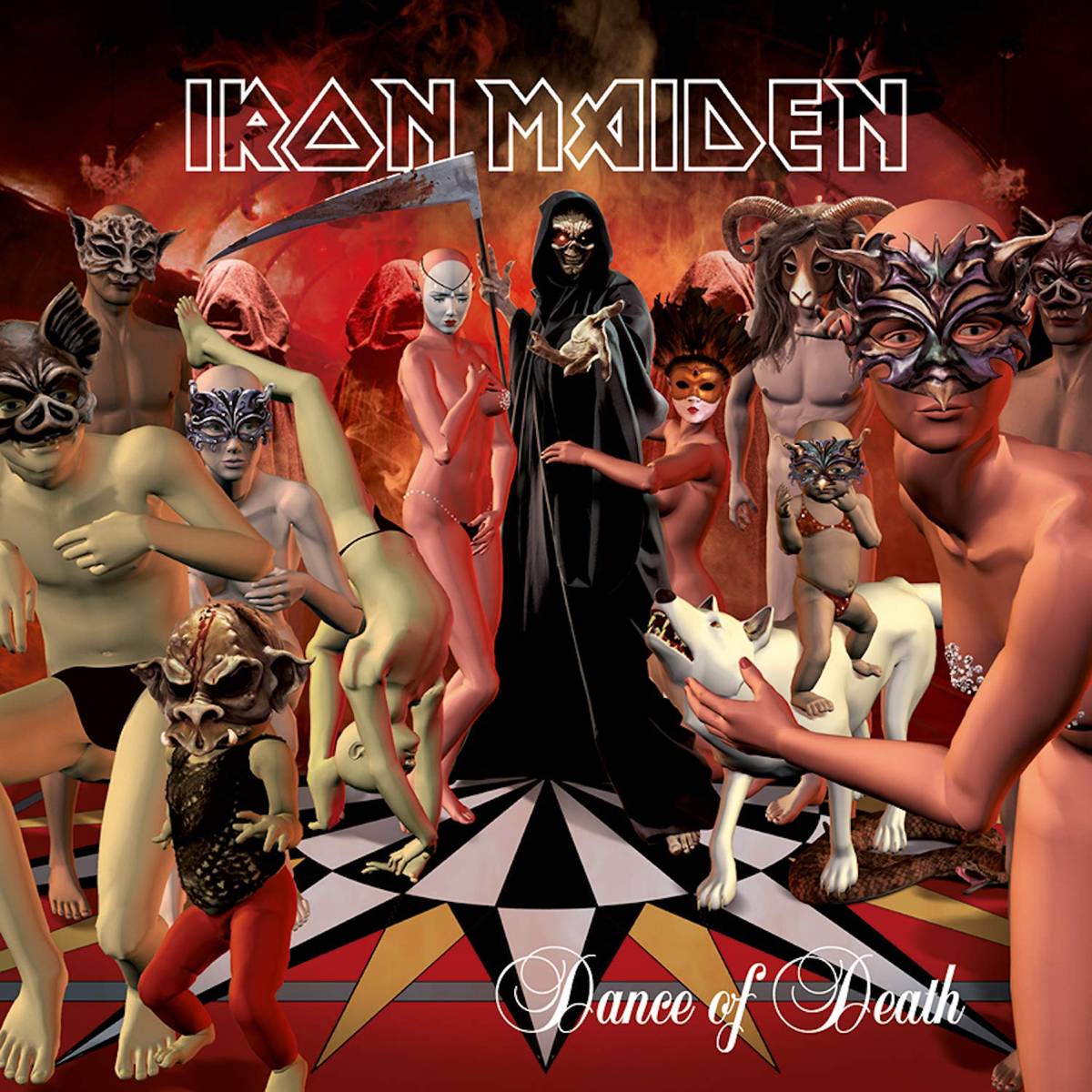 Dance Of Death (2015 - Remaster) - Iron Maiden - Poster | Canvas Wall Art Print