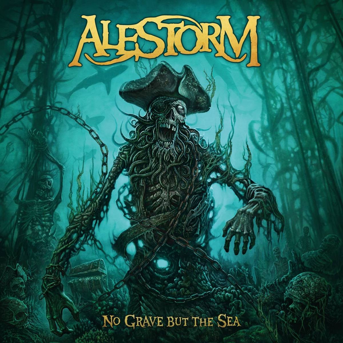 No Grave But The Sea - Alestorm - Poster | Canvas Wall Art Print